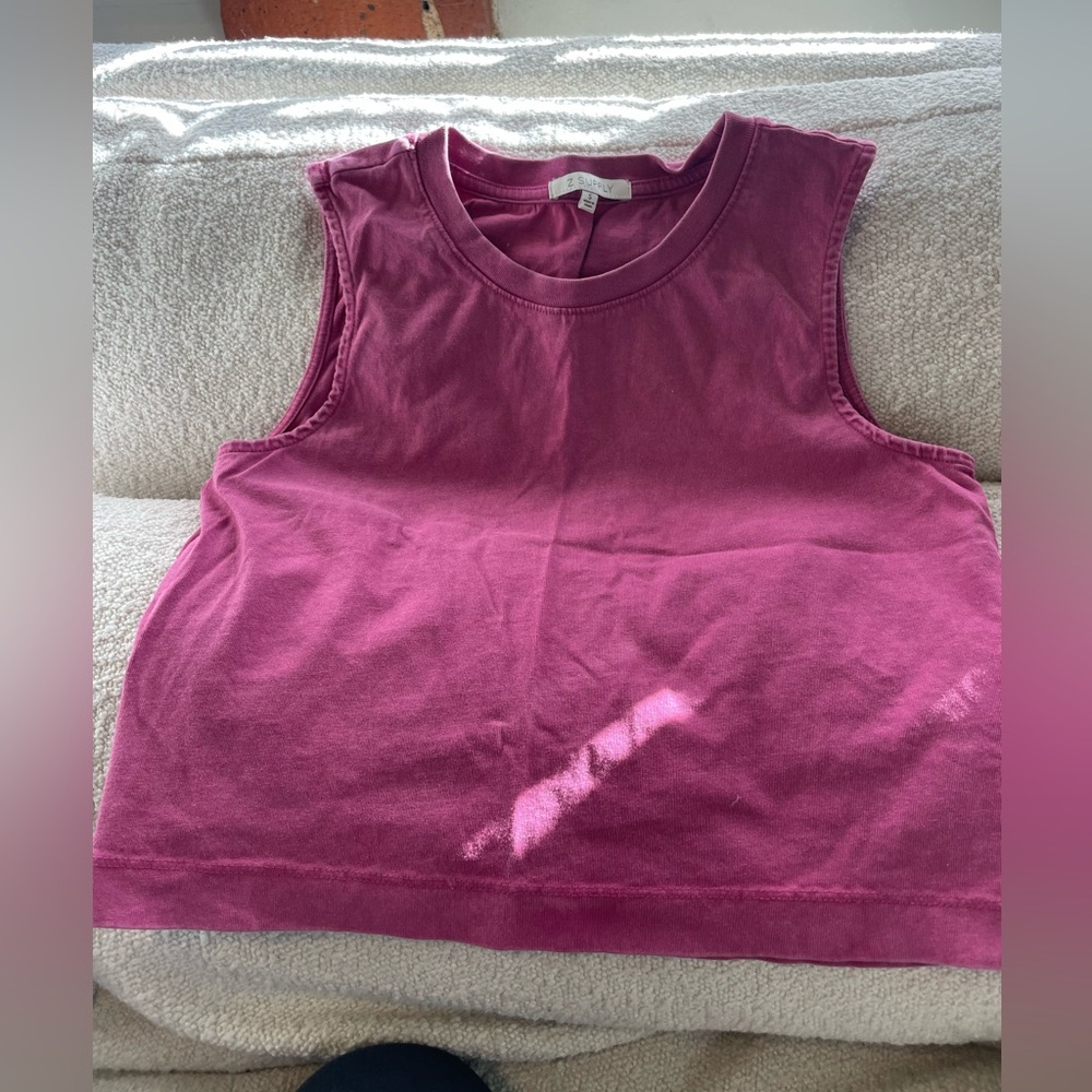 Z Supply Fuchsia Sleeveless Top